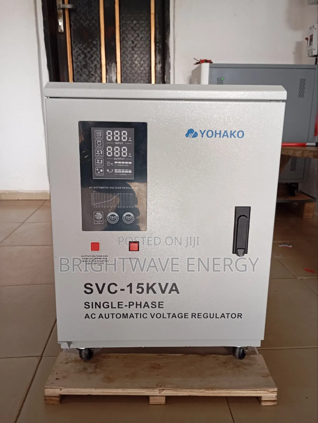 15kva Yohako Single Phase Stabilizer