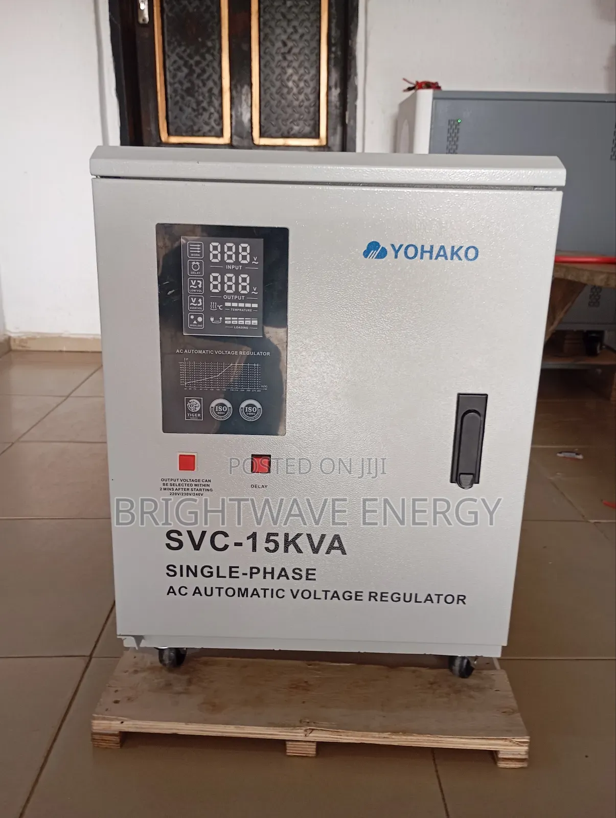 15kva Yohako Single Phase Stabilizer