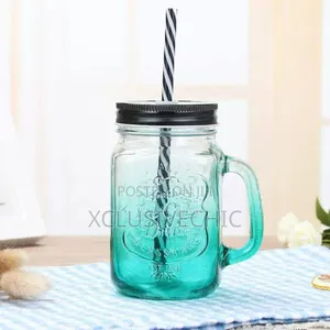 Mason Jar Drinking Glass