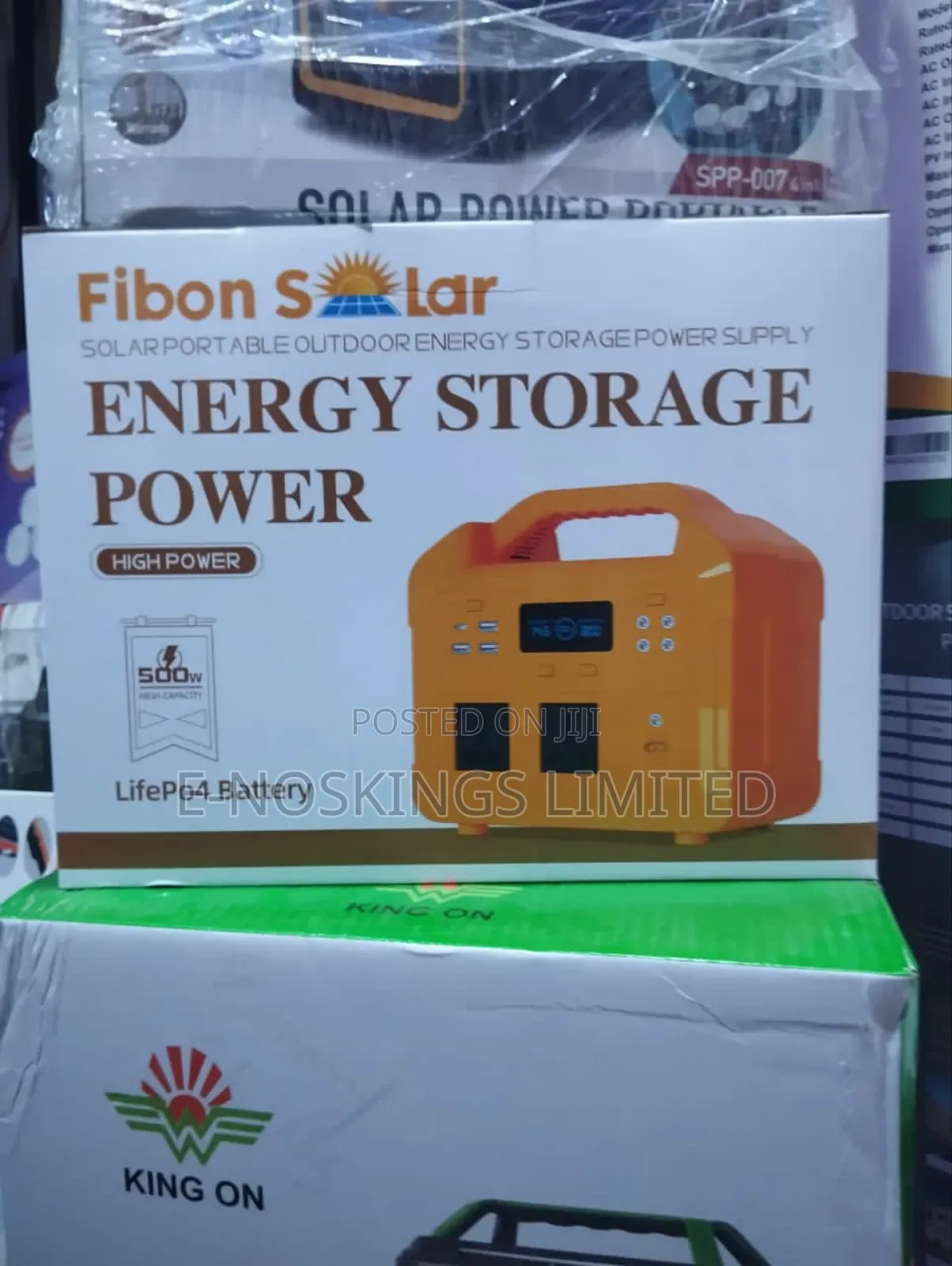 500watts Solar Generator With the 100watts Solar Panel