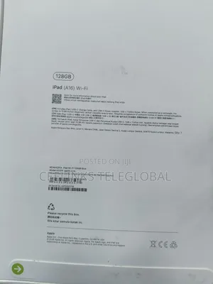 New Apple iPad (2025) 128 GB Pink