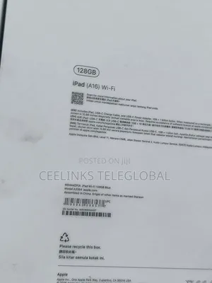 New Apple iPad (2025) 128 GB Pink