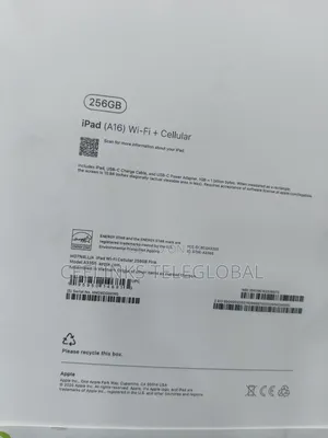 New Apple iPad (2025) 256 GB Blue