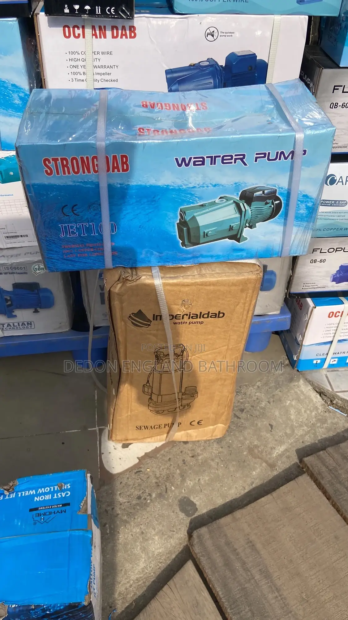High Quality 1 Horsepower Copper Wire Surface Pump