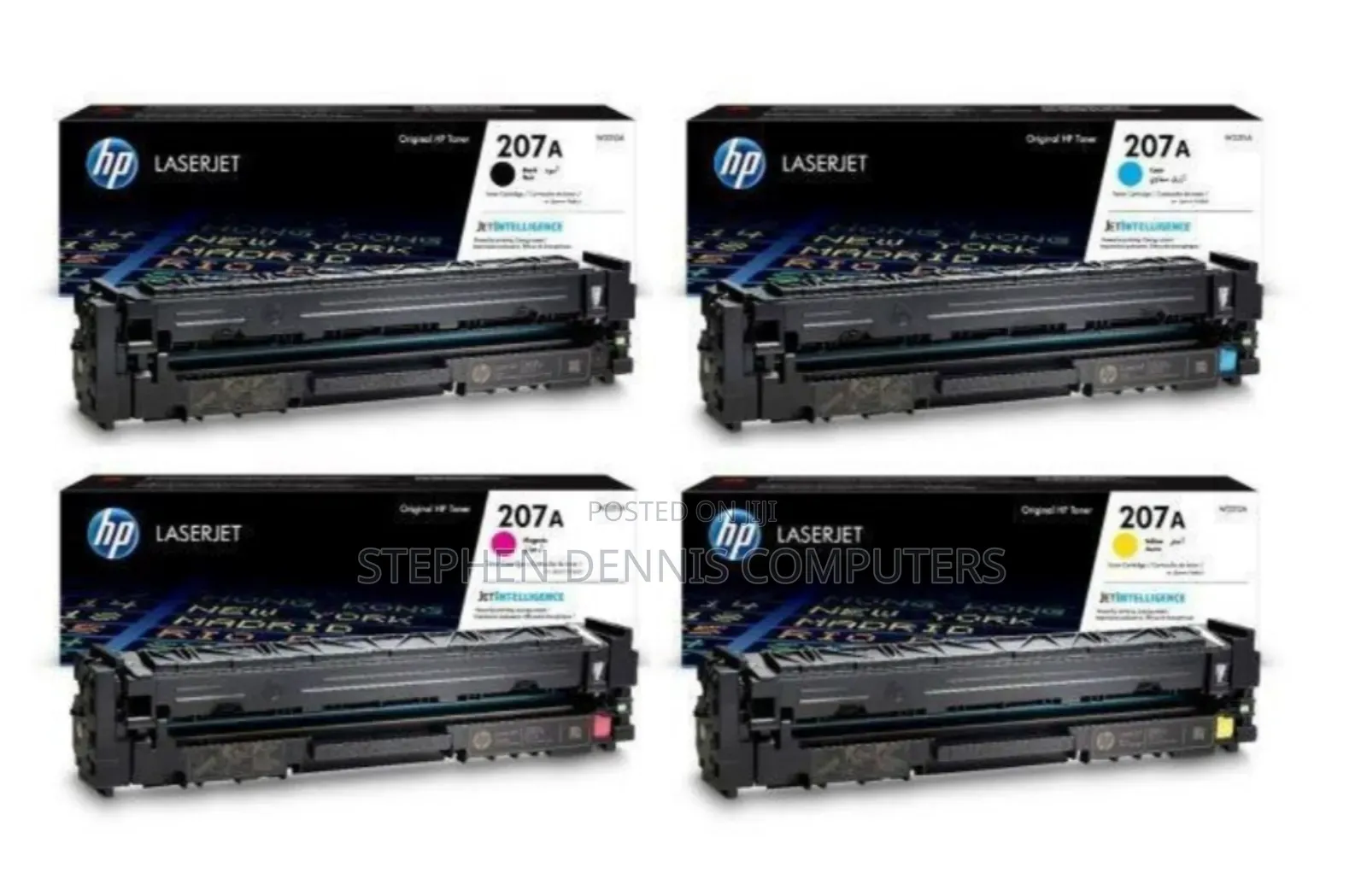 207a Original Hp Colour Printer Cartridge