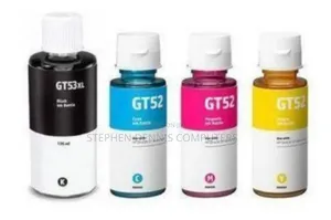 Gt53 Xl/Gt52 Hp Refillable Printer Ink