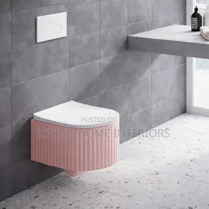 Luxury Pink Color Conceal Water Closet