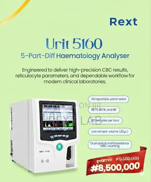 Urit 5160 5 Part Hematology Analyzer