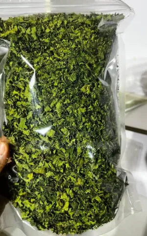 Wash and Dehydrated Dried Ugu Leaf