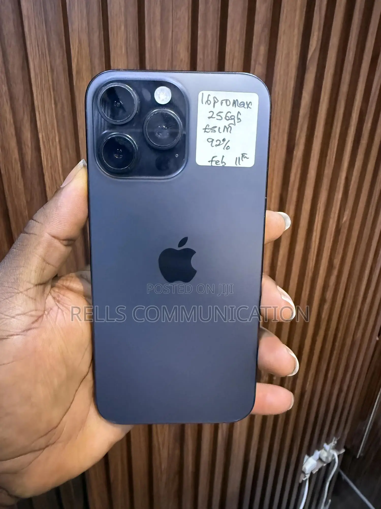 Apple iPhone 16 Pro Max 256 GB Black