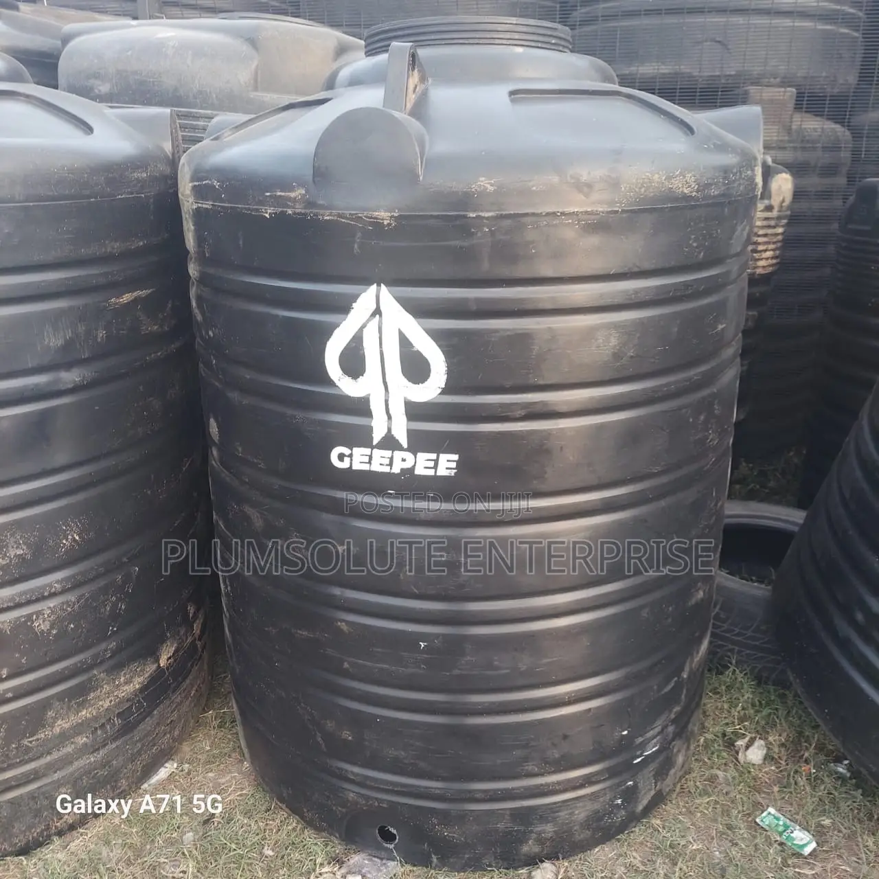 1500 LTRS Geepee Rubber Tank