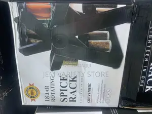 360° Rotating '18in1' Spice Rack Containers