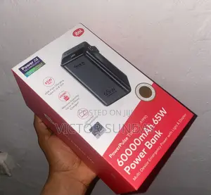 Itel Powerpulse 65w Turbo Power Bank 60,000mah ( Clean 1 Month Used)