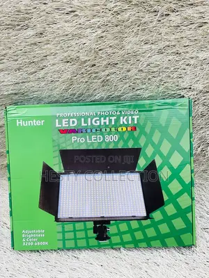 Led Light Pro Kit Led 800 RGB With Tripod Stand and Accessories