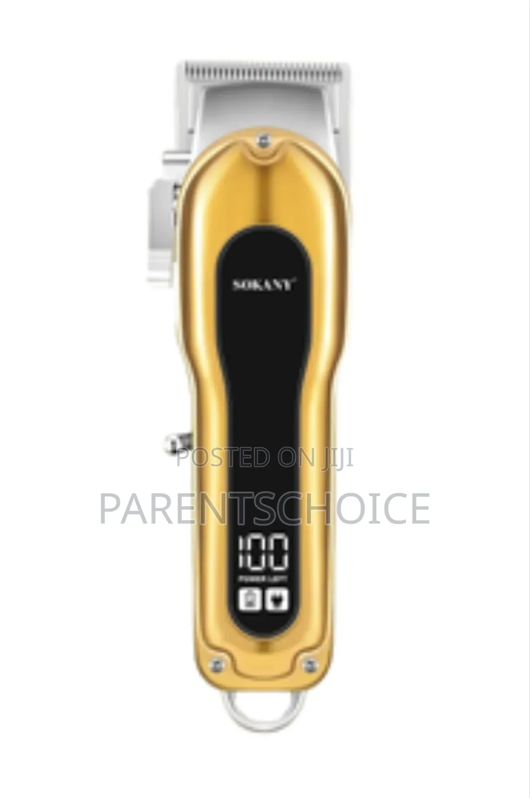 Sokany Professional Rechargeable Hair Clipper With Led Display