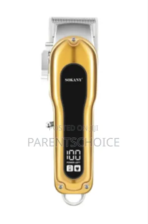 Sokany Professional Rechargeable Hair Clipper With Led Display