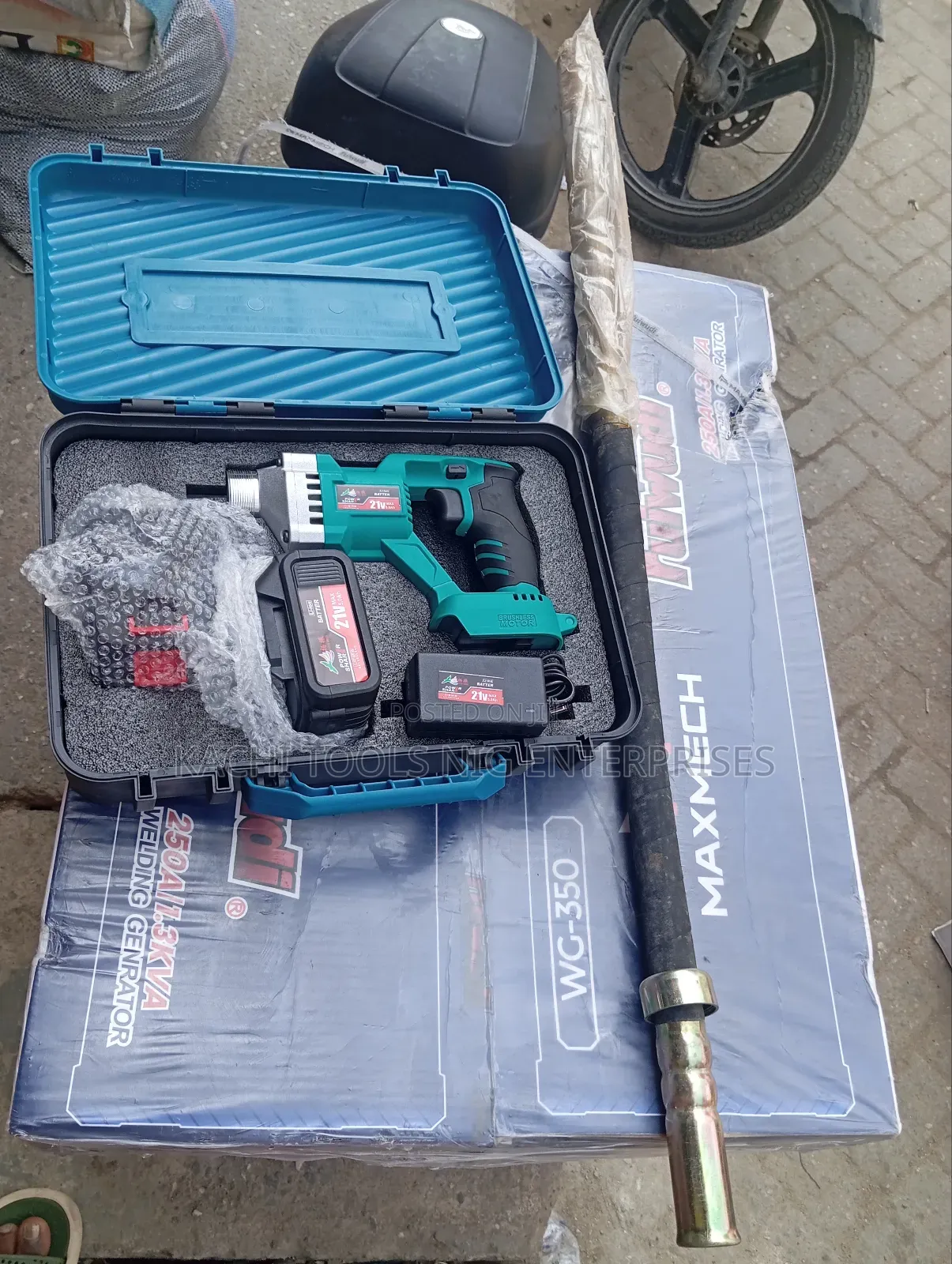 Cordless Concrete  Vablater Machine