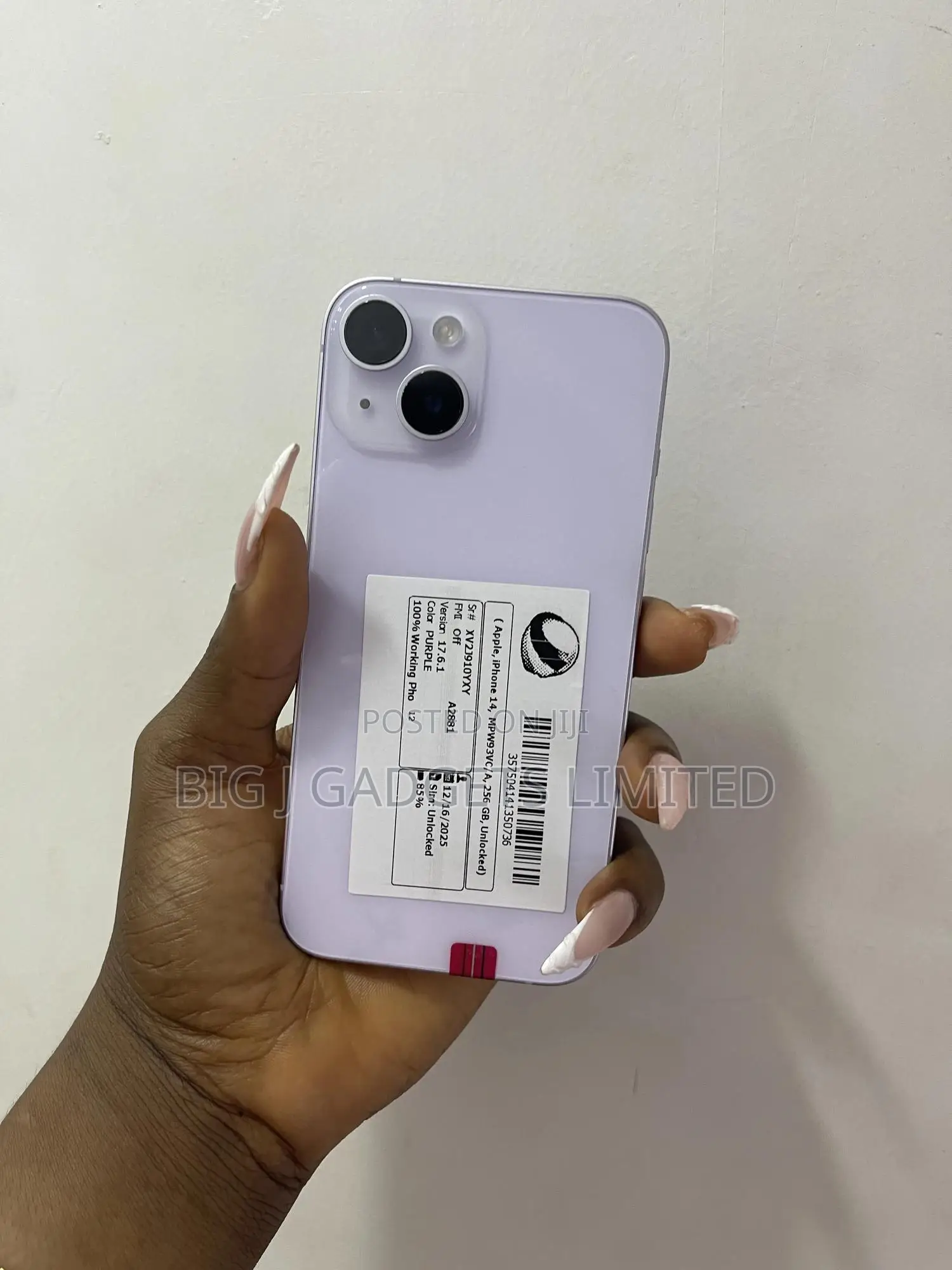Apple iPhone 14 128 GB Purple
