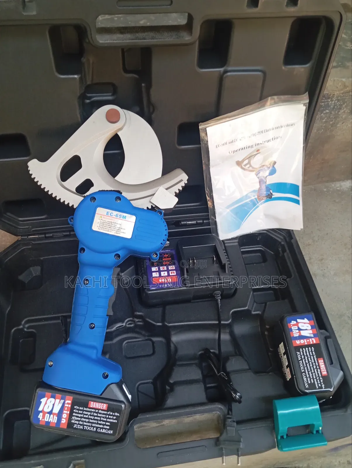 Cordless  Cable Cutter Machine