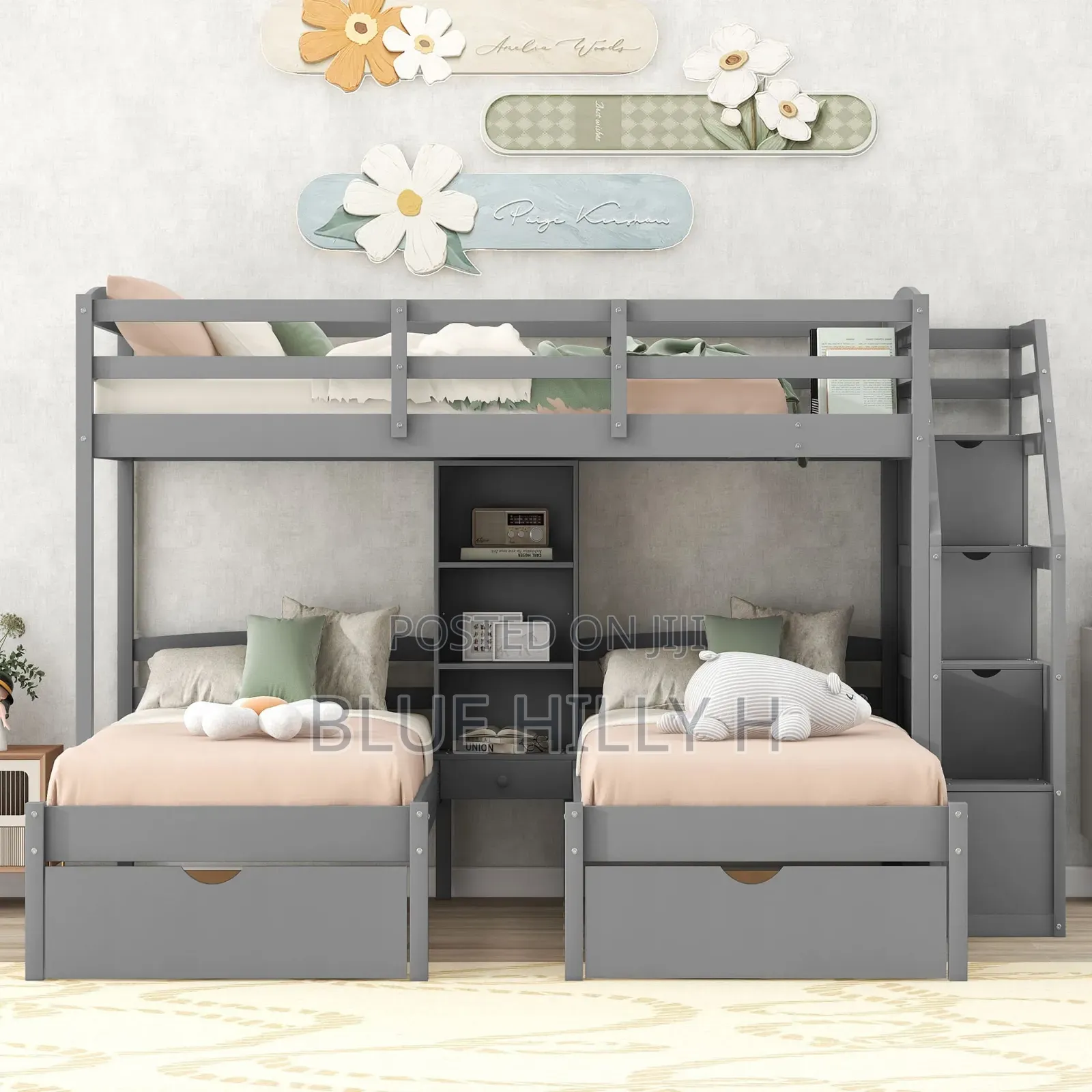 Children's Triple Bunk Bed (3.5 X 6)