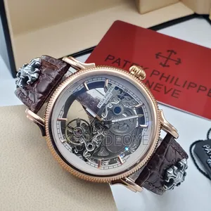 Patek Philippe Automatic Leather Watch Pppppàa