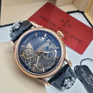 Patek Philippe Automatic Leather Watch