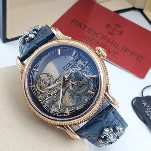 Patek Philippe Automatic Leather Watch