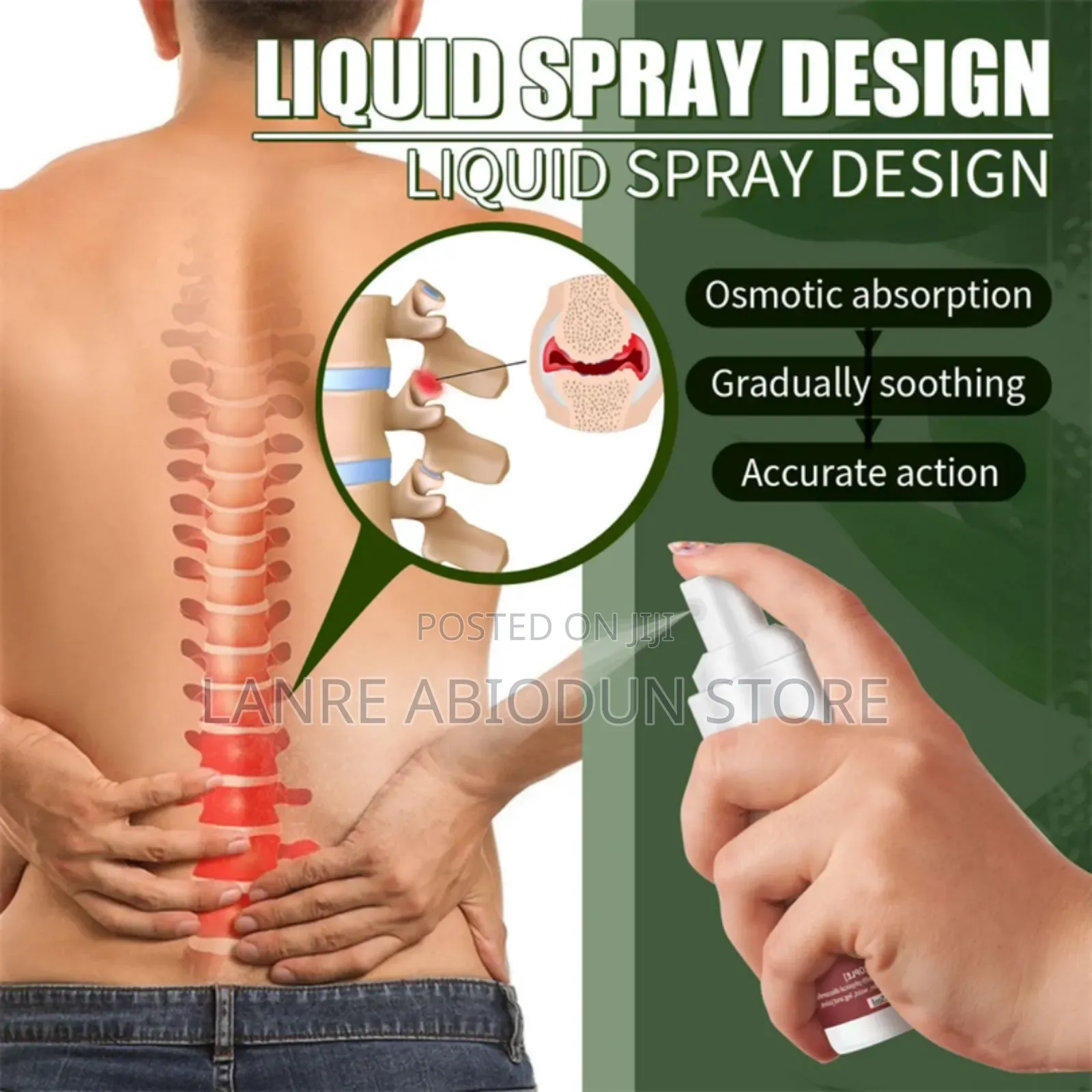 Lumar Spine Cold Gel Spray