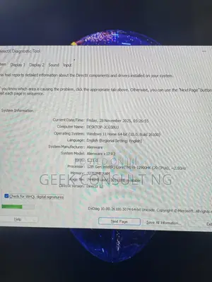 Laptop Dell Alienware X17 R2 32GB Intel Core i9 SSD 1T