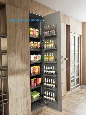 Glass Kitchen Pantry