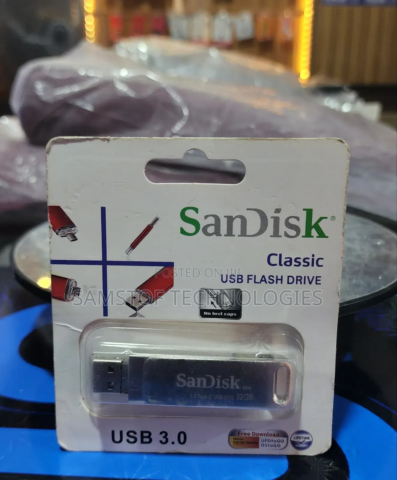 Sandisk Classic Usb Type-C 32gb Flash Drive Otg