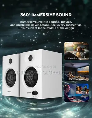 Ohayo 60w Computer Speakers for Gaming, Bluetooth5.3, Stereo2.0