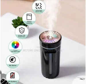 Portable Usb Air Freshener Humidifier Diffuser With Mist and Colorful