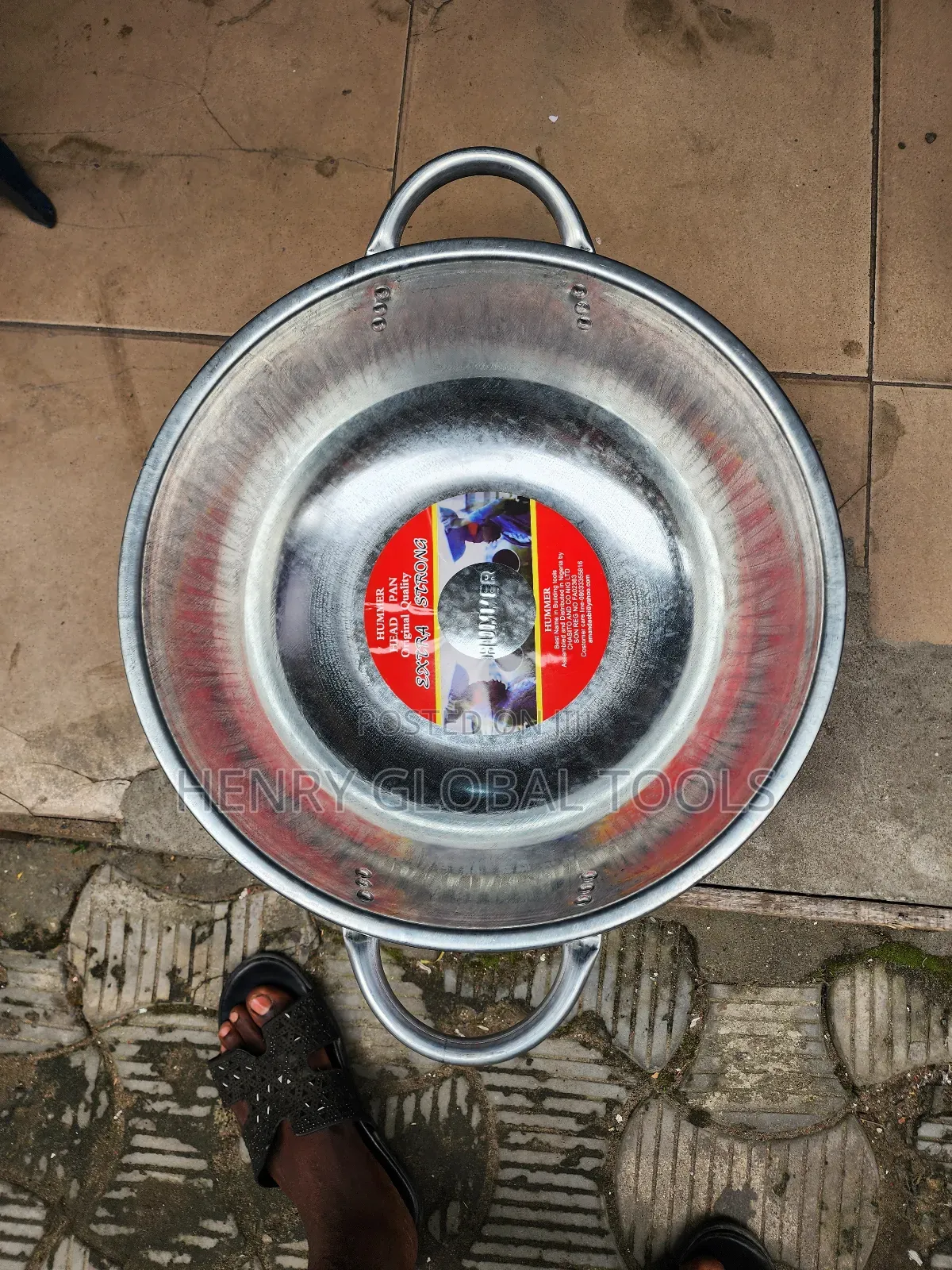 Heavy Duty Construction Head Pan