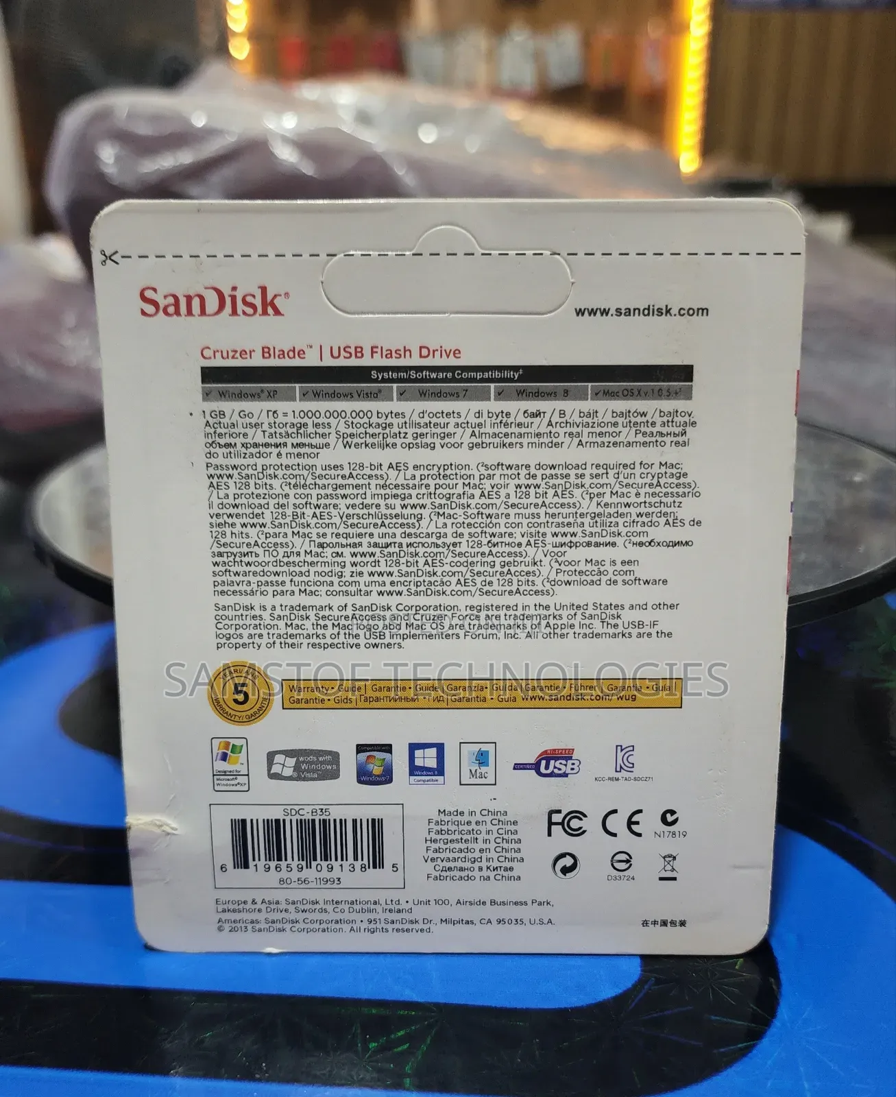Sandisk Classic Usb Type-C 64gb Flash Drive Otg.