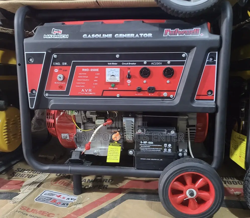 6.5kva Original Maxmech Generator Key and Tyre