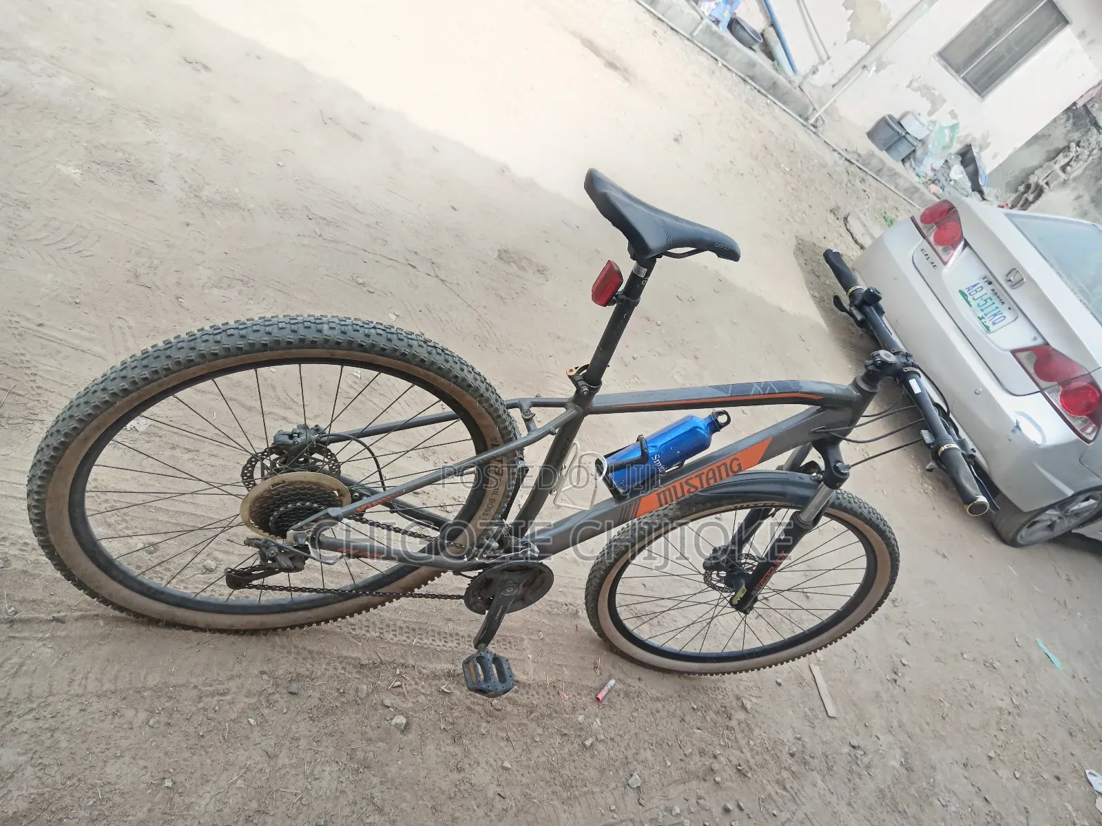 Mustang Mountain Bicycle Size 29" Large Frame