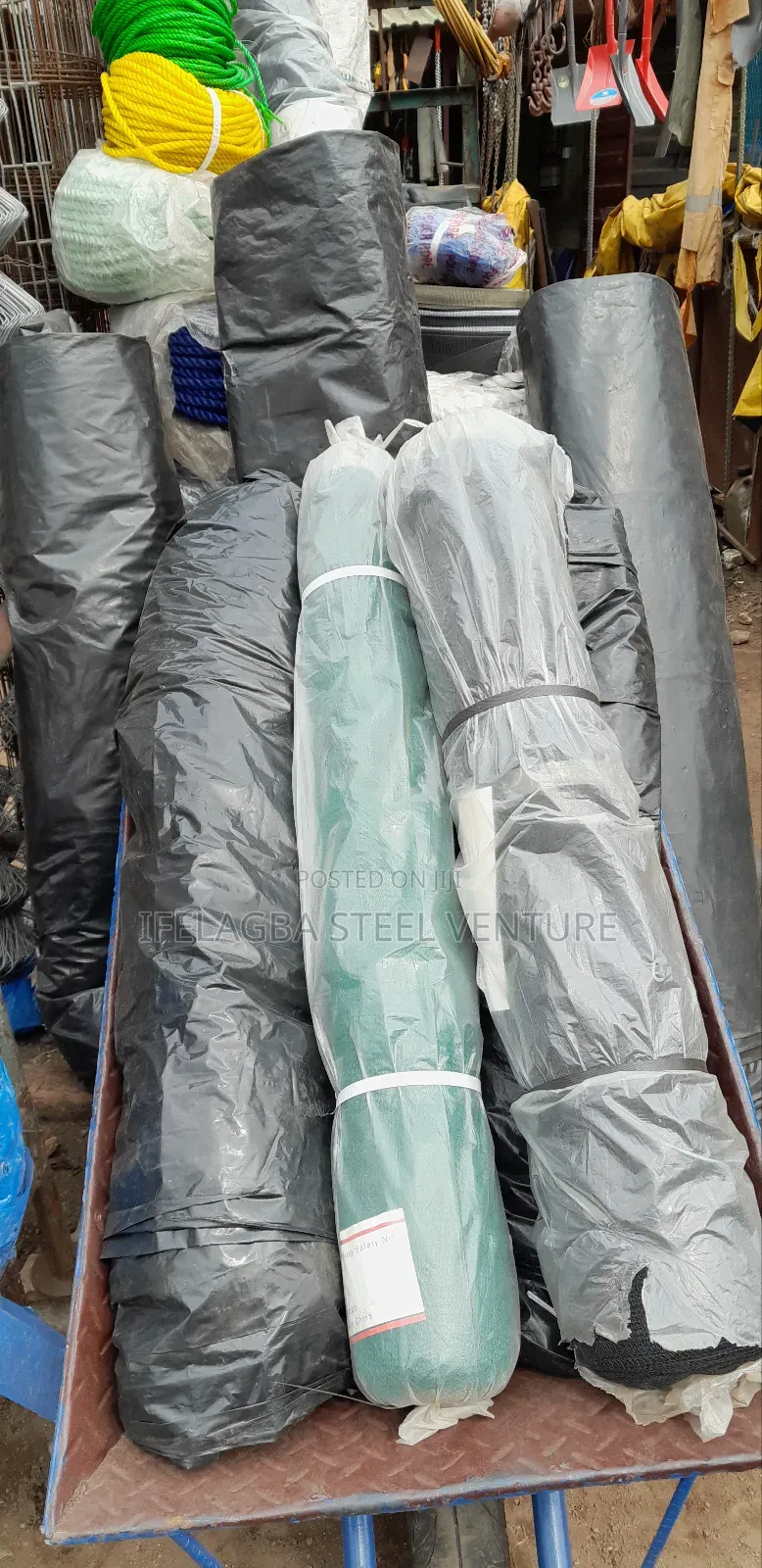 Coated Wire and Construction Materials
