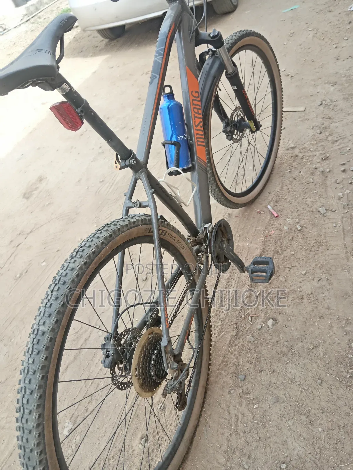 Mustang Mountain Bicycle Size 29" Large Frame