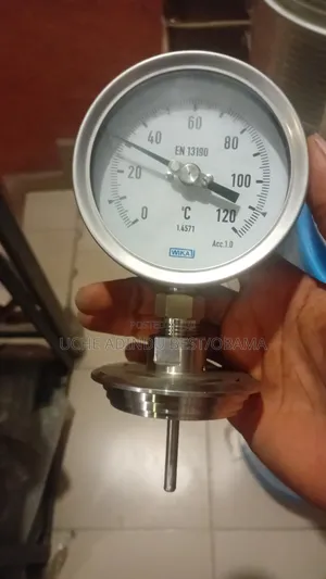 Temperature Gauge With Diaphragm 4 Inches