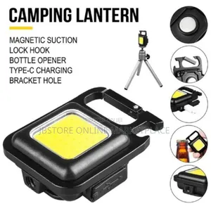 Rechargeable 5 in 1 Multi-Purpose Touch Light With Key Holder Opener