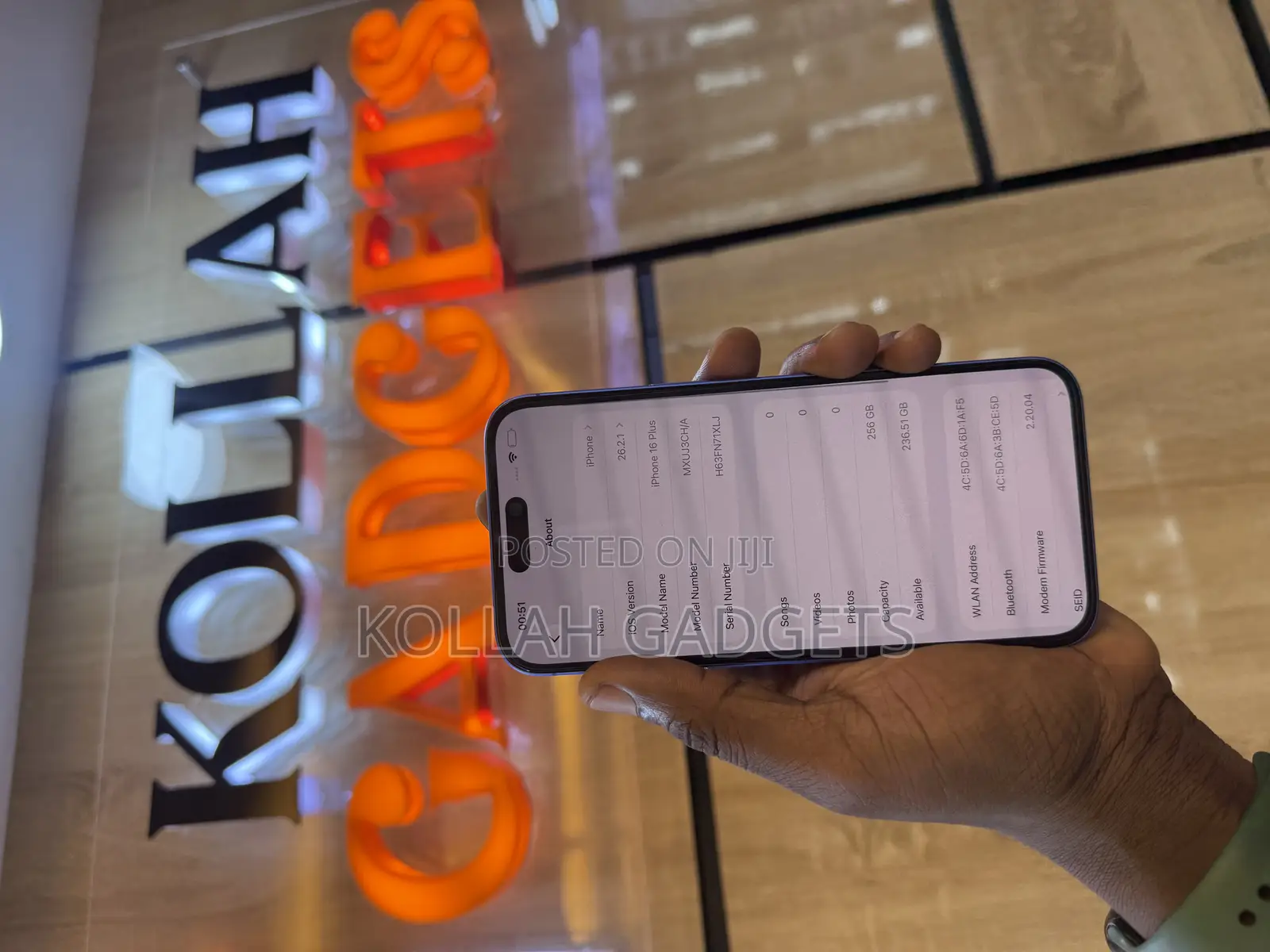 Apple iPhone 16 Plus 256 GB Blue