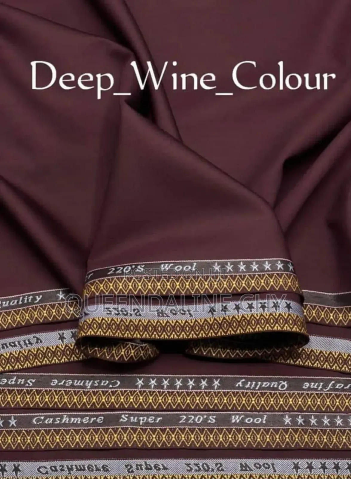 Quality Cashmere Senator Material (Per Yard)