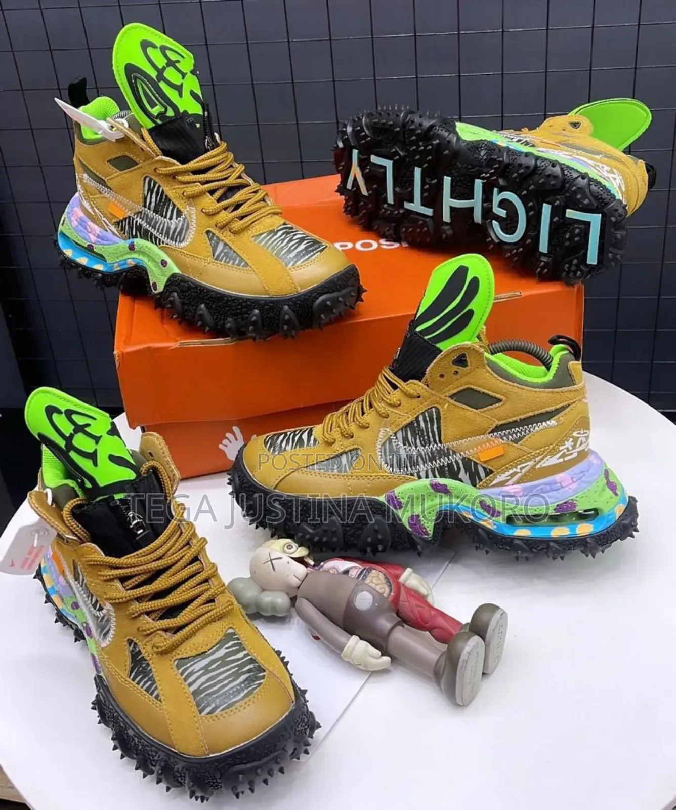 Various Purpose Multicolour Unisex Sneakers