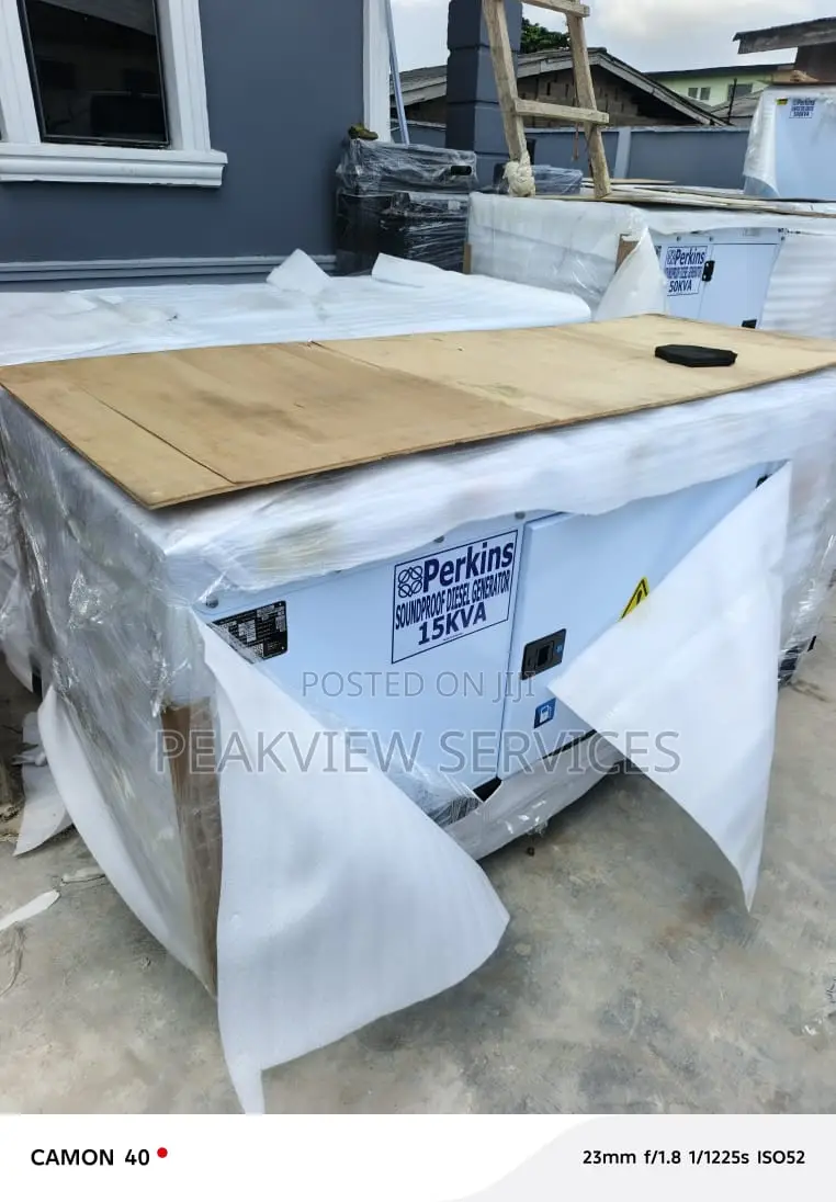 Perkins 15kva Diesel Generator Canopy Type