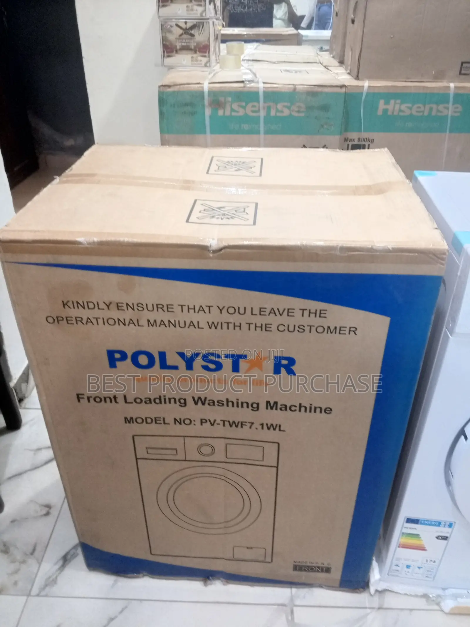 Polystar Pv-Twf7-1wl – Family Size 7kg Washer