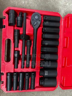 Socket Set Black 1/2” Drive