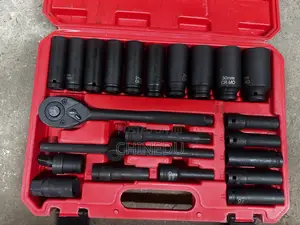 Socket Set Black 1/2” Drive