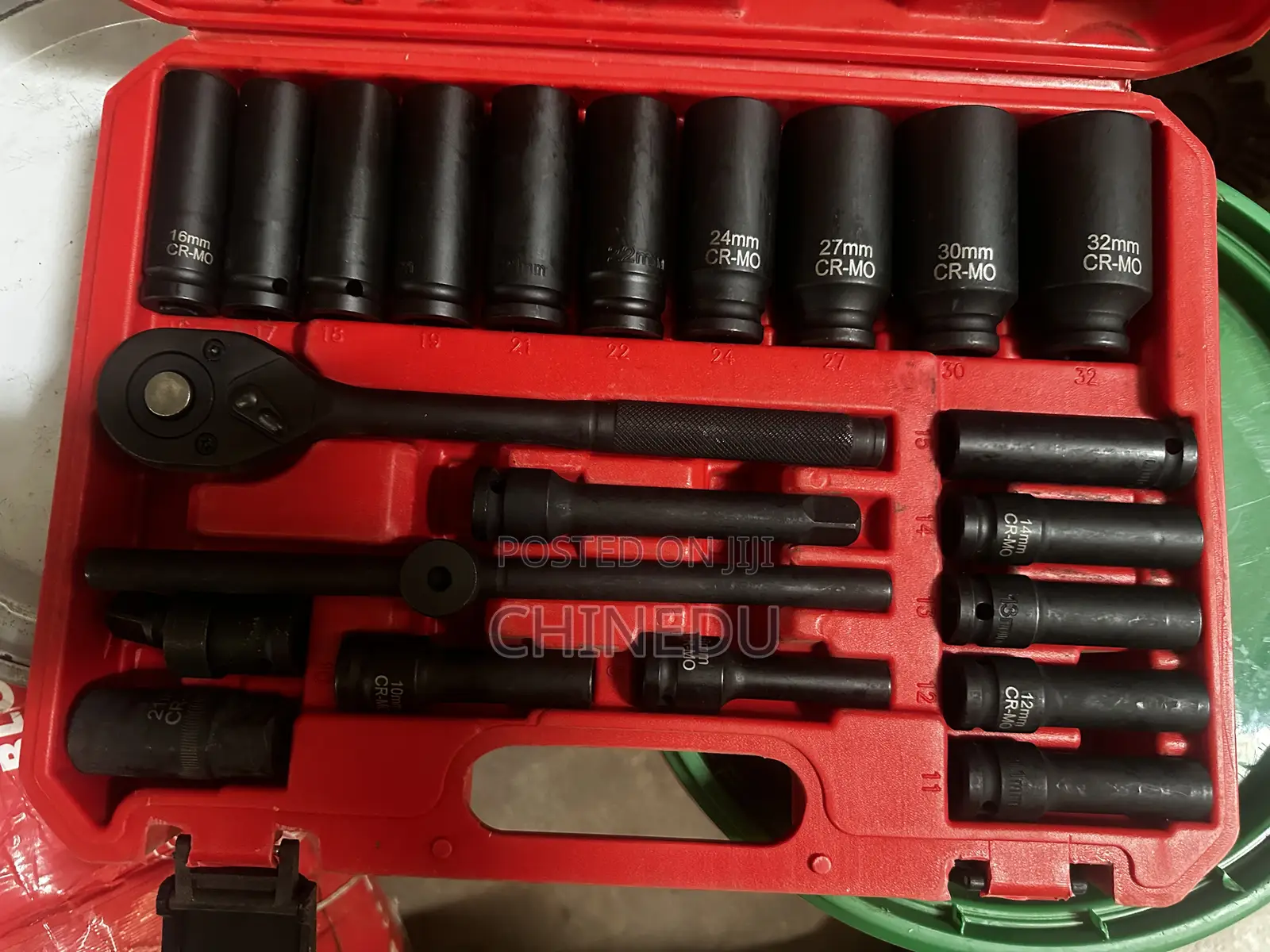 Socket Set Black 1/2” Drive