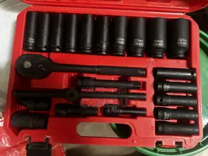 Socket Set Black 1/2” Drive